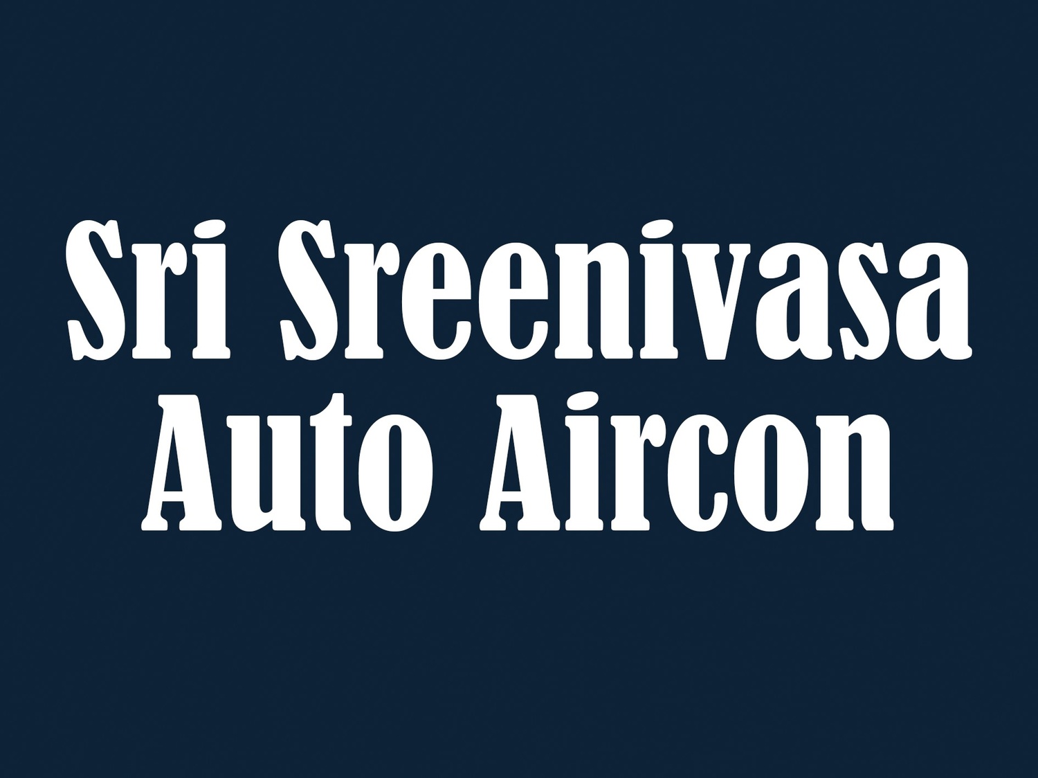 Sri Sreenivasa Auto Aircon Sri Sreenivasa Auto Aircon